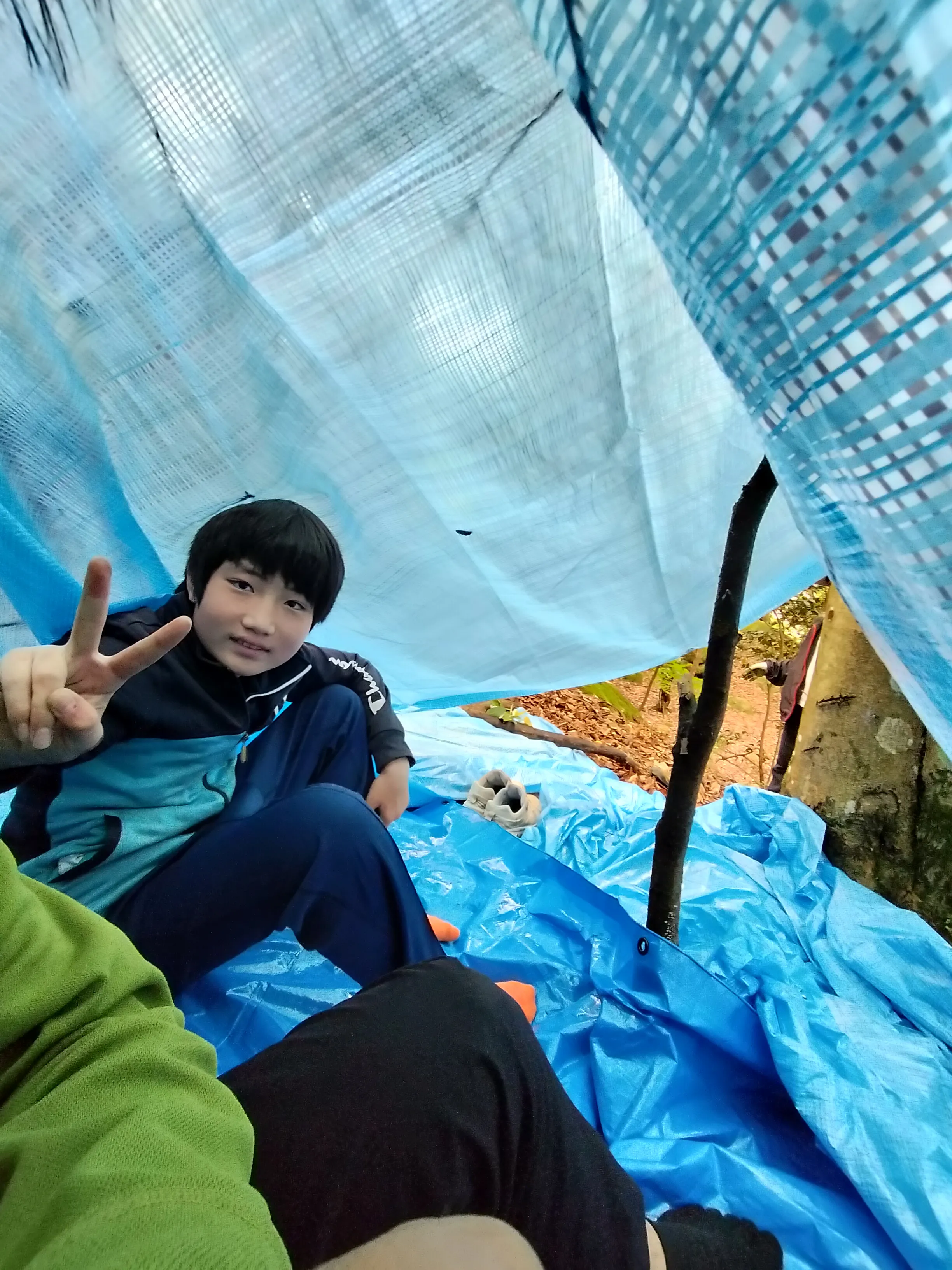 完成した秘密基地の全貌