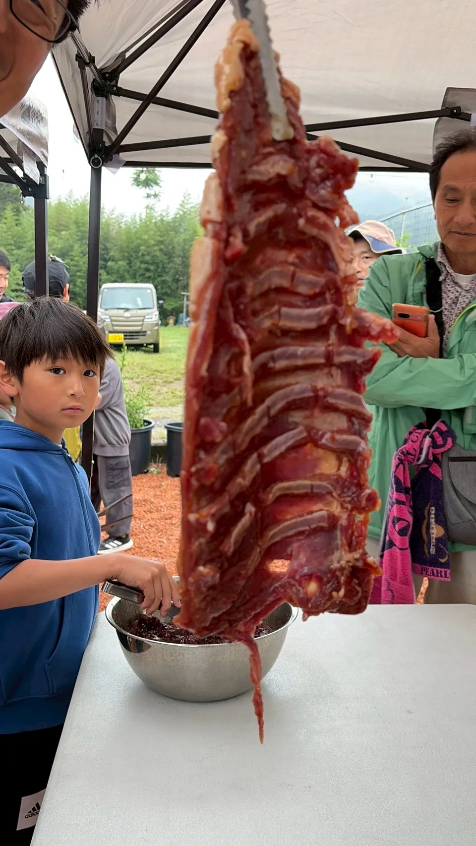 みんなで食べるジビエBBQ