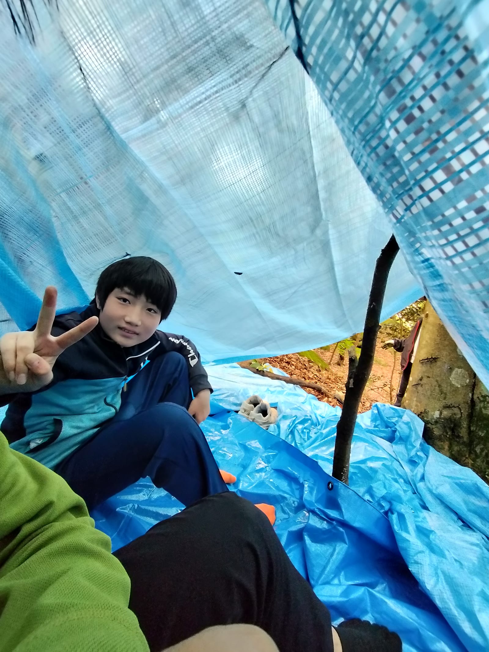 完成した秘密基地の全貌