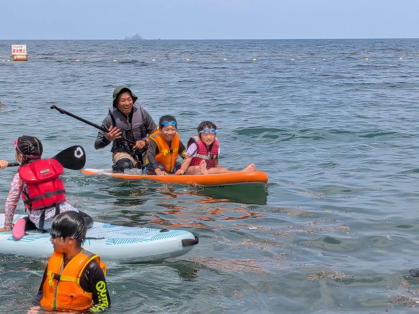 2日目もSUPで海へ